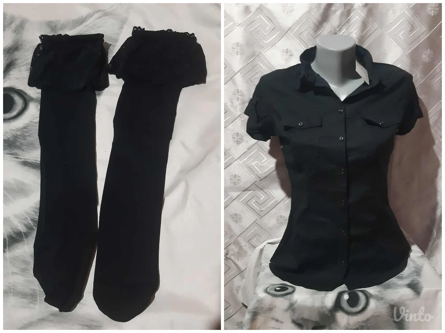Goth crne dokolenice i Kosulja S Novo