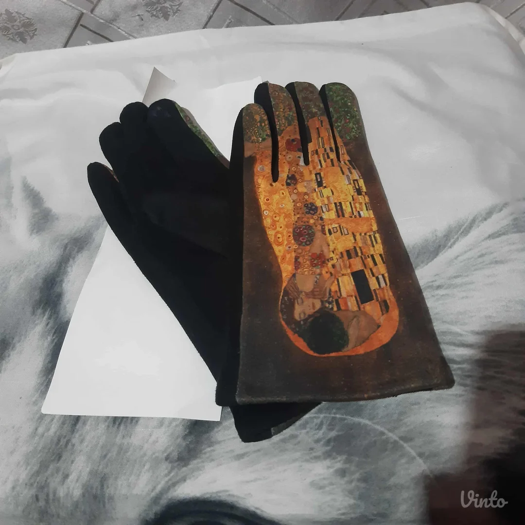 Nove Rukavice Gustav Klimt The Kiss S/M