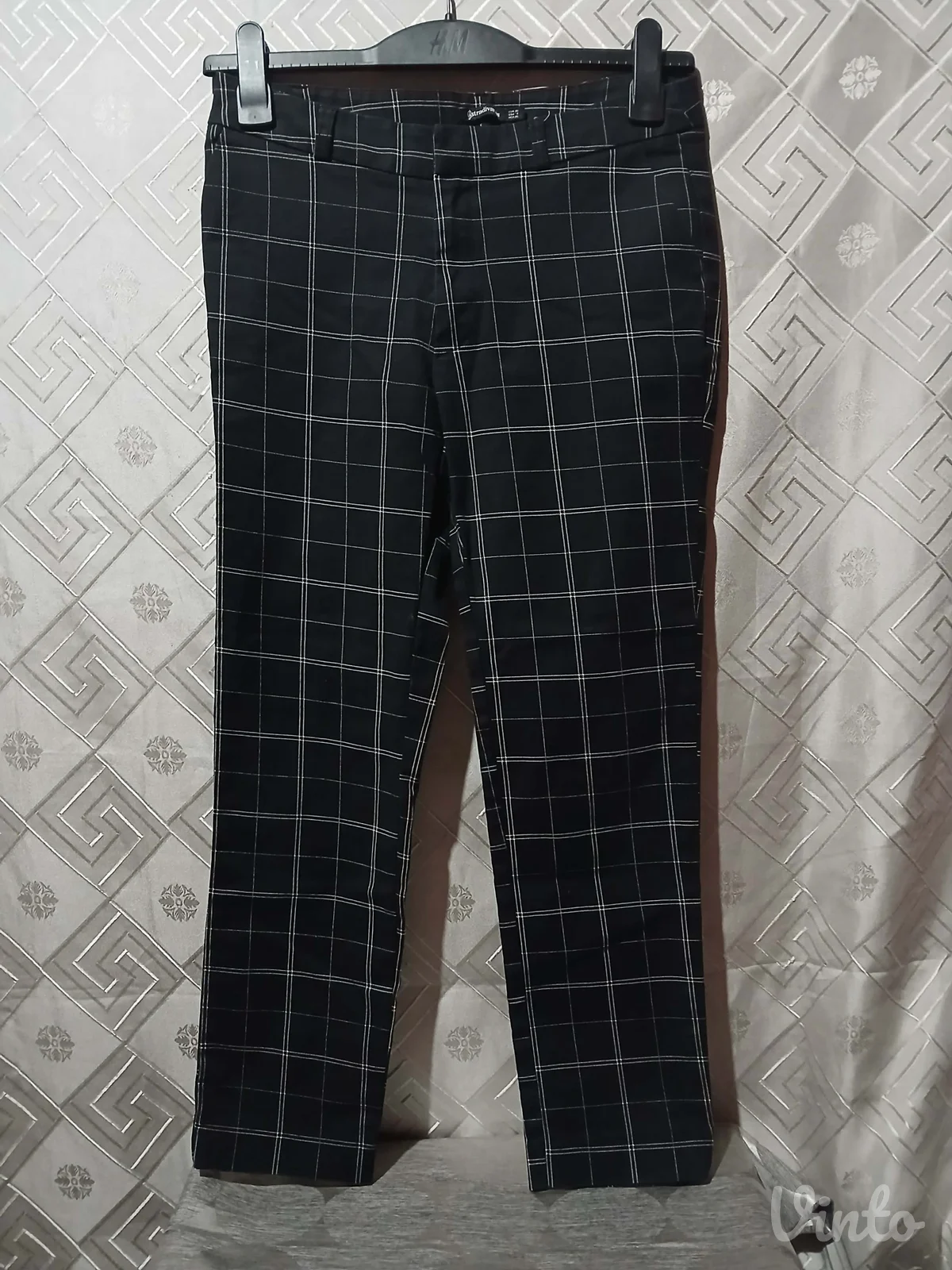 Stradivarius pantalone pamuk/elastin S