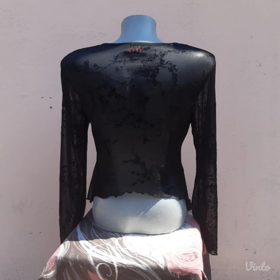 Morgan Goth crna bluza L/XL