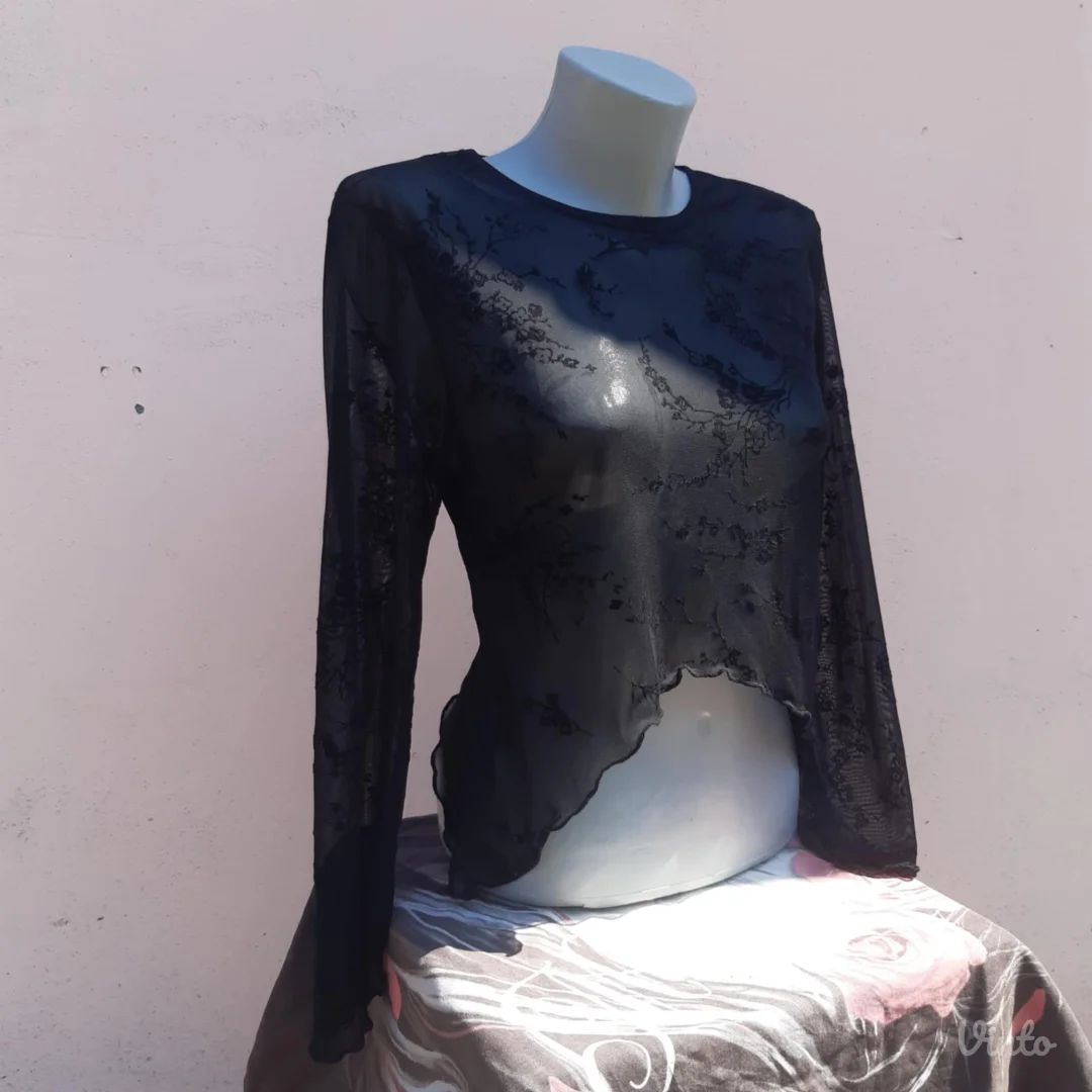 Morgan Goth crna bluza L/XL