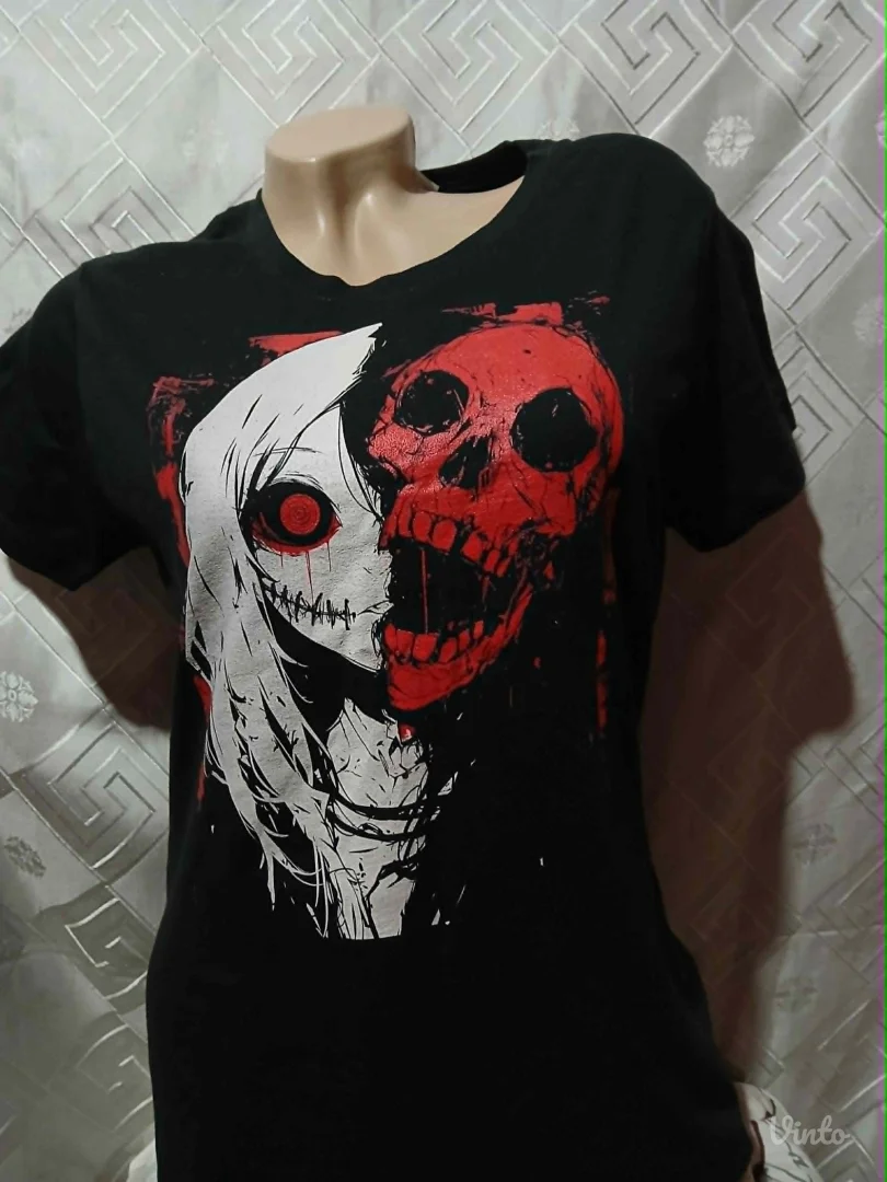 Nova Goth/Emo majica S 100% Pamuk
