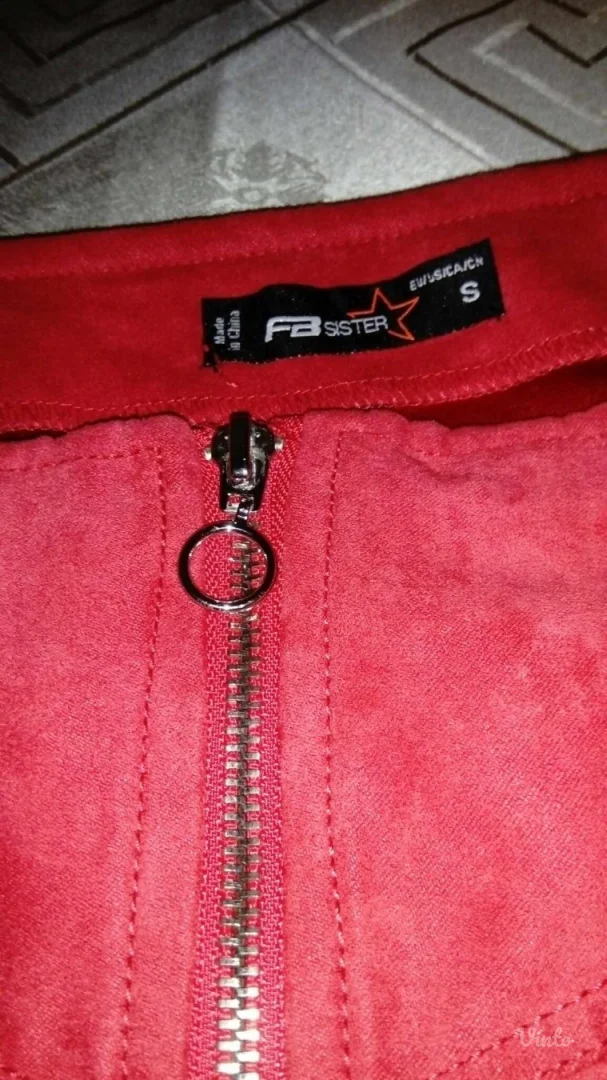 Velur mini suknja FB Sister XS/S