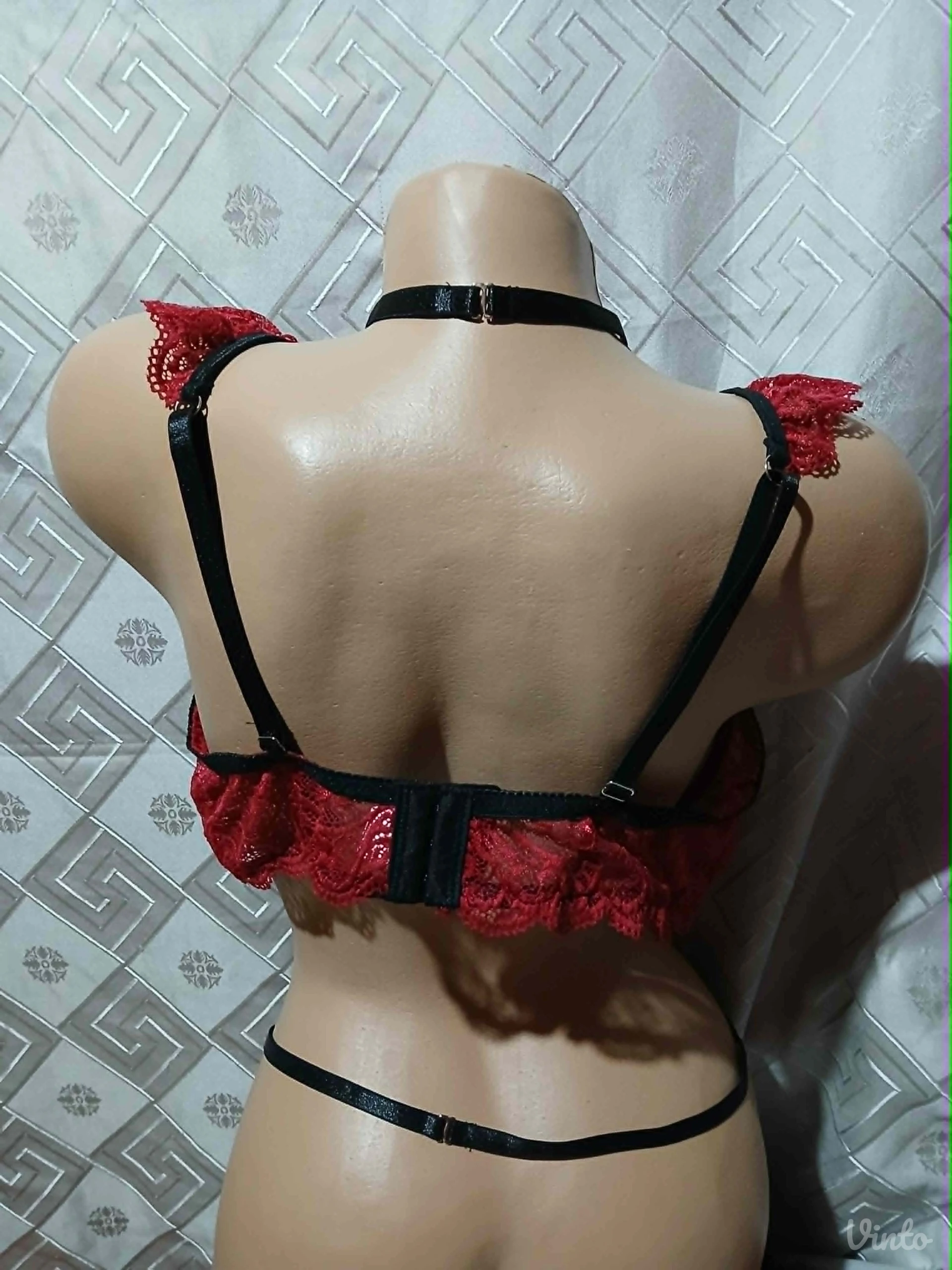 Čipkasti Sexy Veš Plus Size 3XL