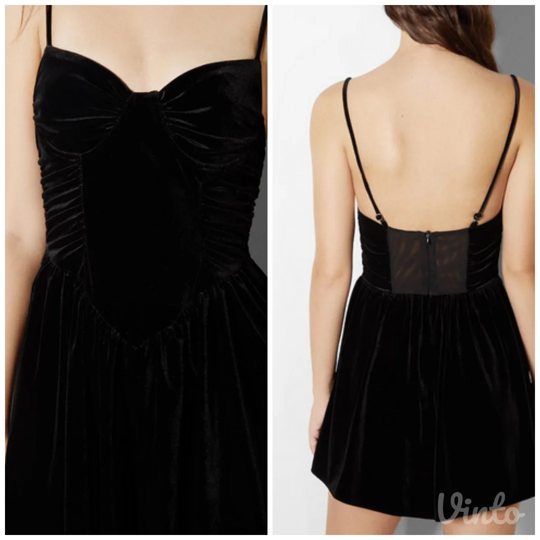 Bershka plisana haljina XS/S