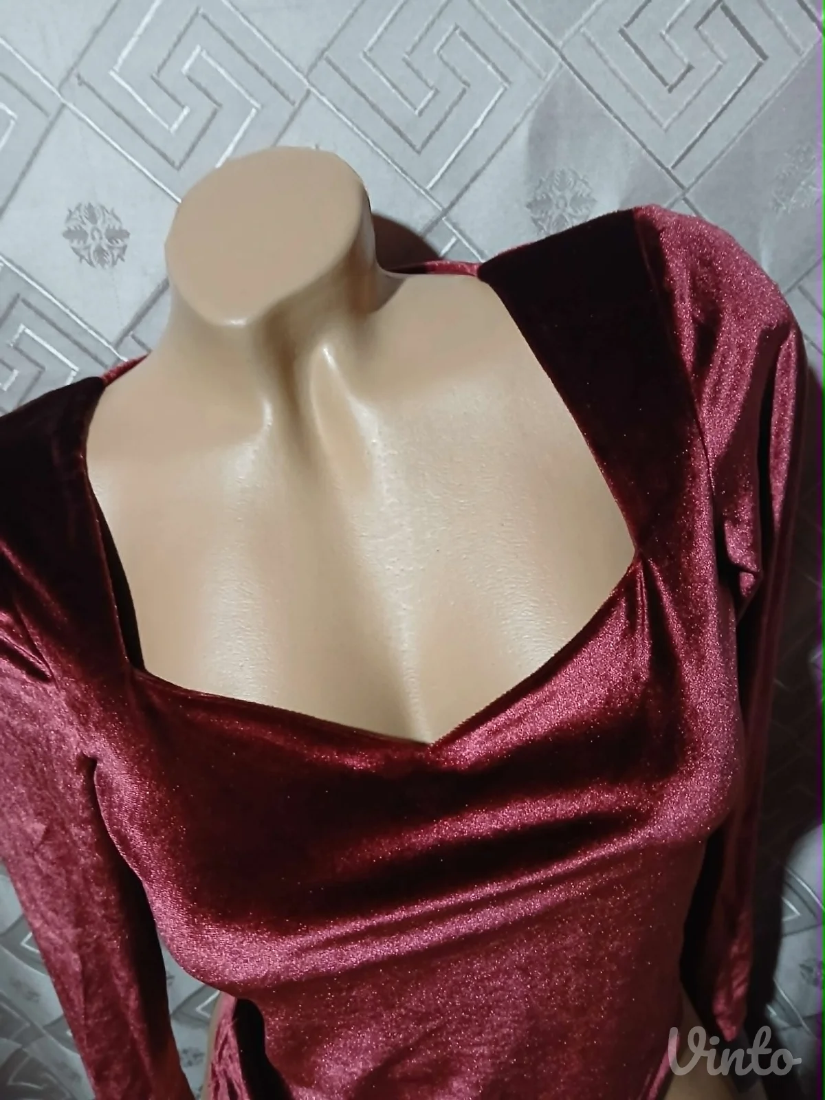 LCW Vision Sweetheart Plisana Bluza S