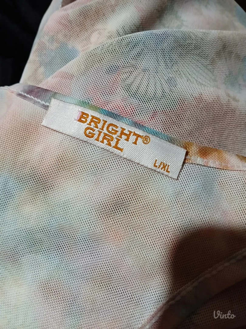 Mrezasta floral sarena majica S/M