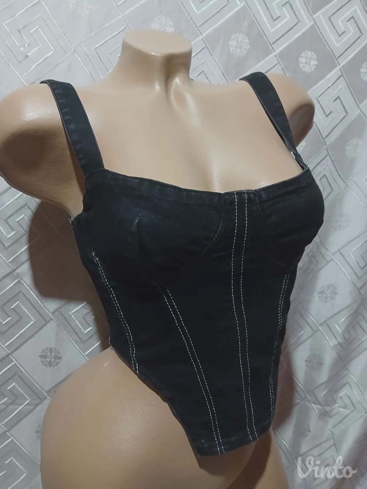 Zara teksas Top XS