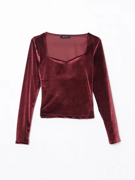 LCW Vision Sweetheart Plisana Bluza S