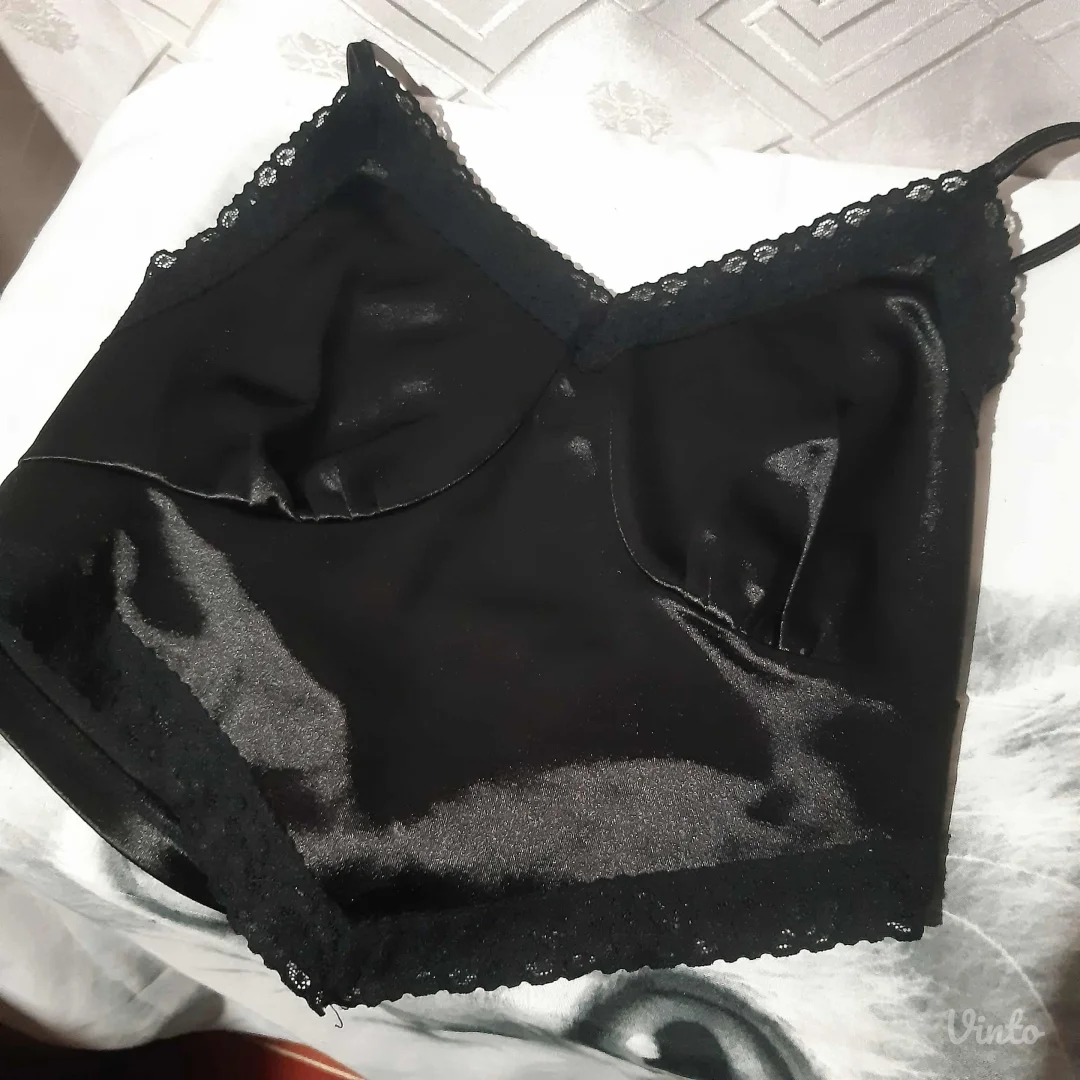 Goth Crop Top majica M