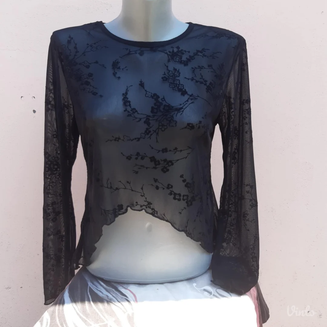 Morgan Goth crna bluza L/XL