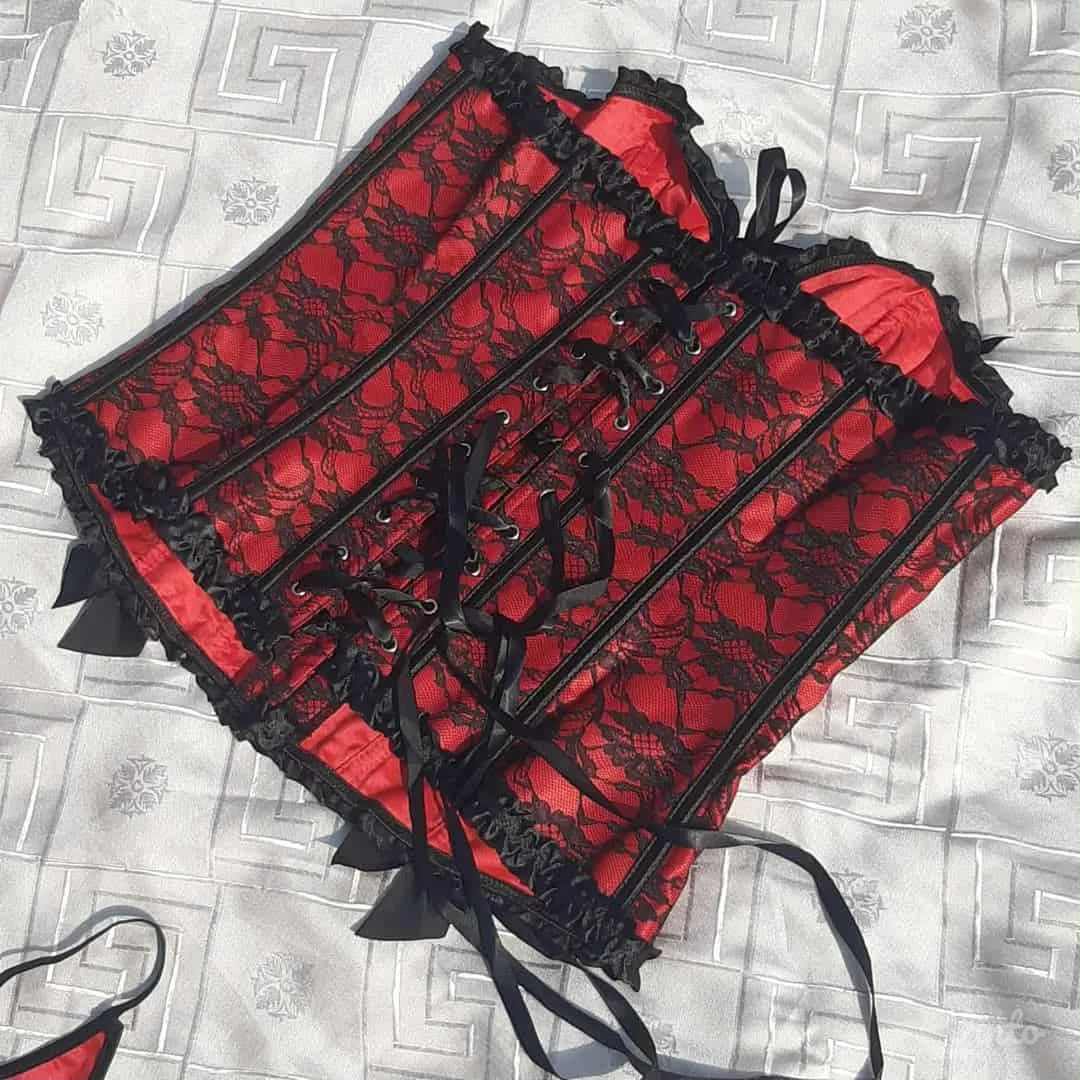 Goth Vamp Korset L/XL Novo