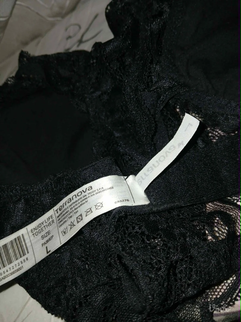 Cipkasti bralette grudnjak Terranova L