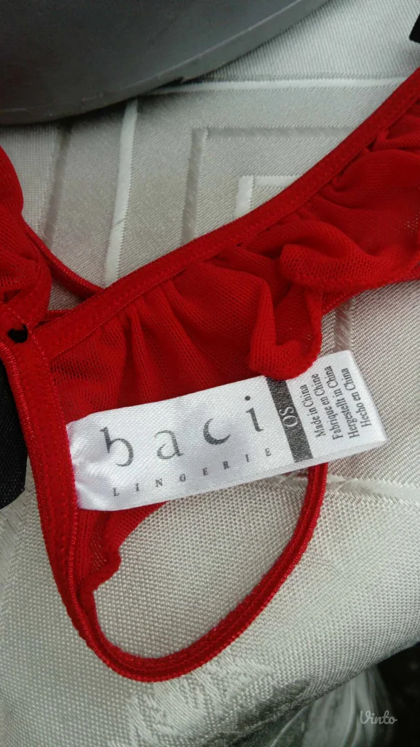 Crveni sexy brus S-L