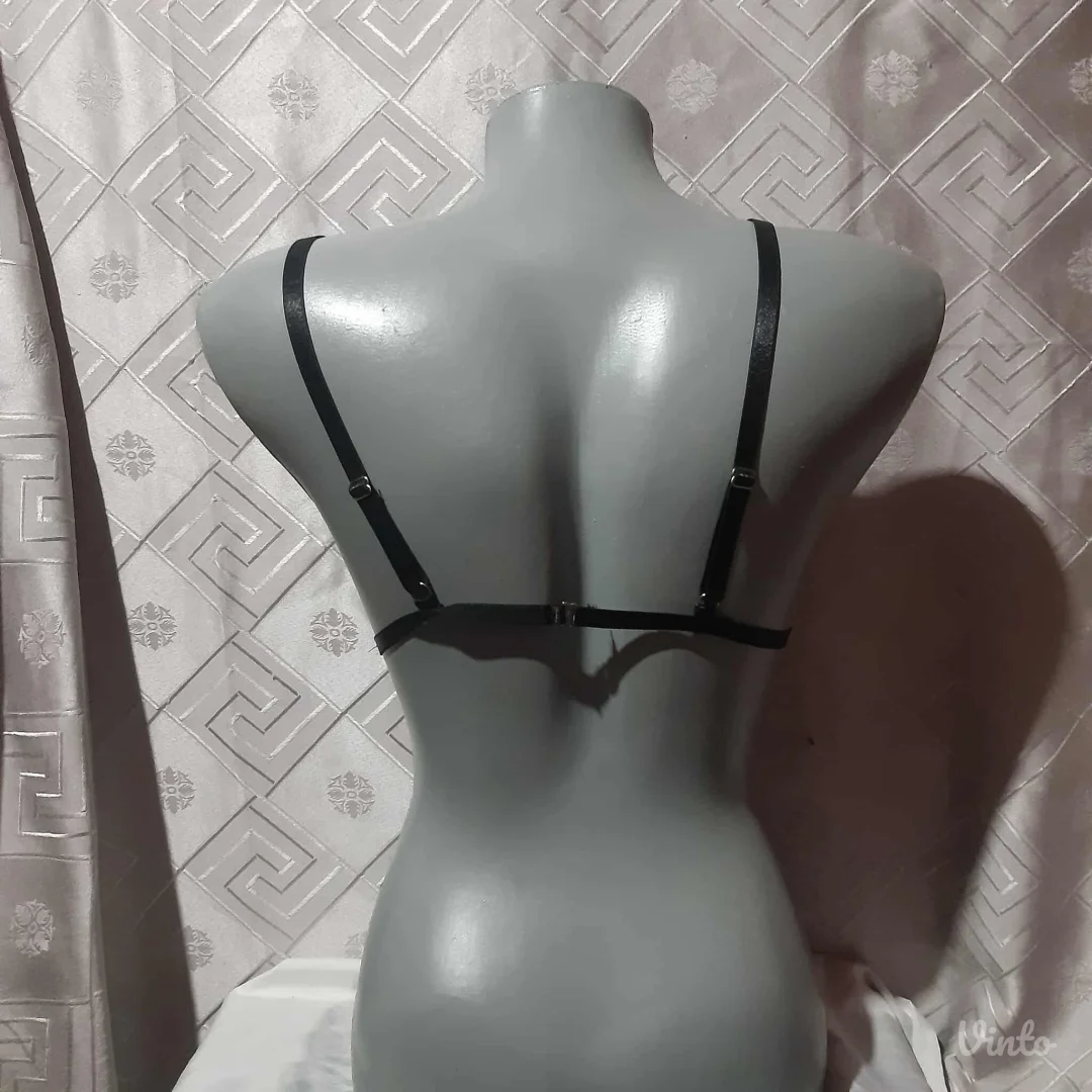 Crni Fetish PVC Brus M