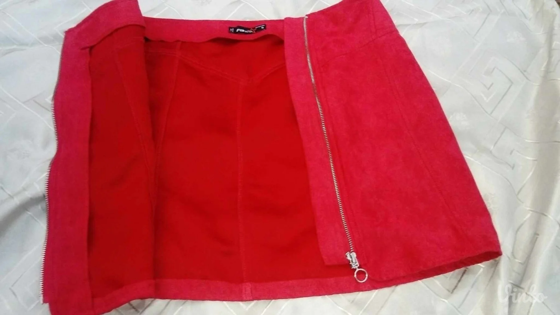 Velur mini suknja FB Sister XS/S