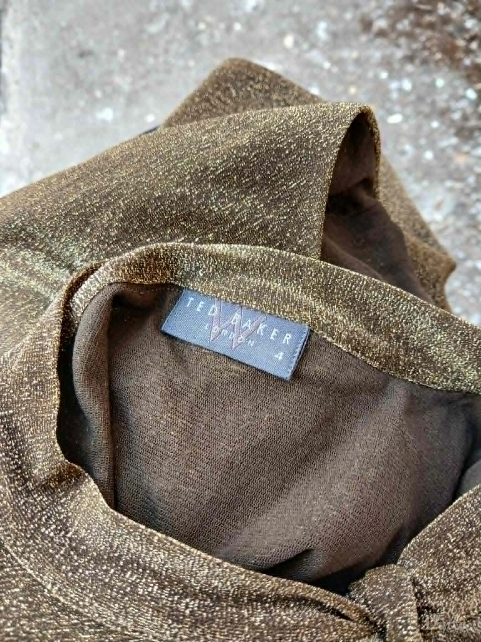 Ted Baker Zlatna Bluza XL