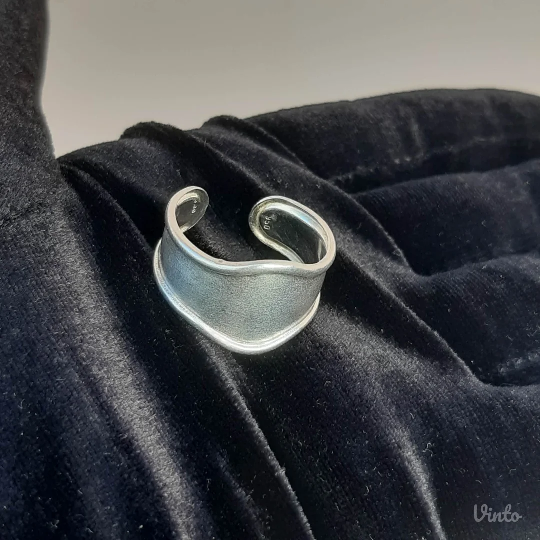 Prsten srebro na podesavanje