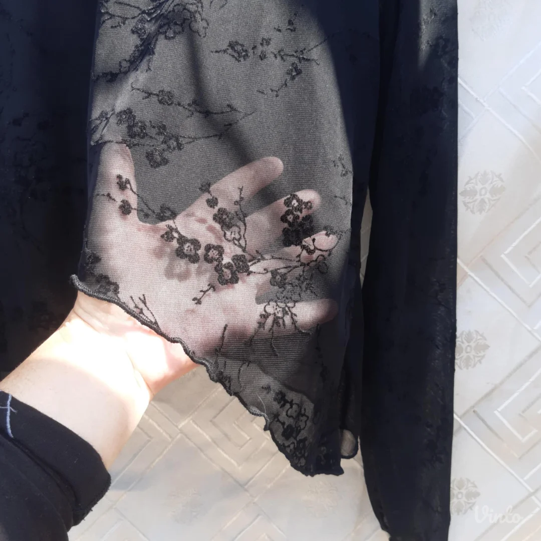 Morgan Goth crna bluza L/XL