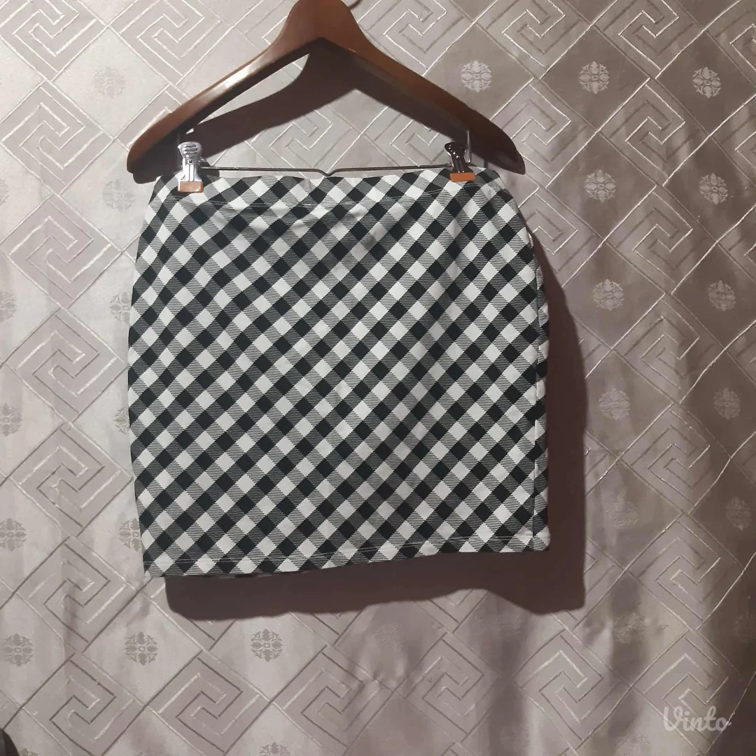 FB sister karirana mini suknja M/L