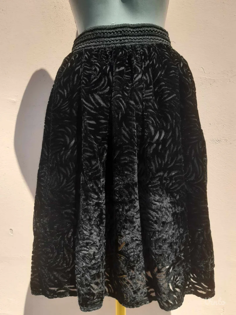 Suknja sa Plišanim printom S-L