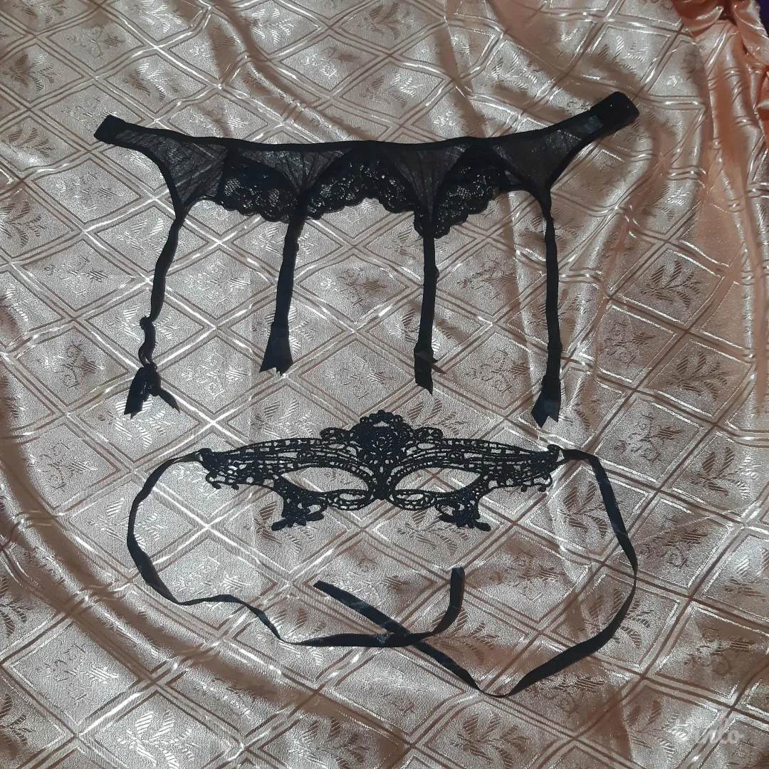 Sexy Halteri + Maska S/M