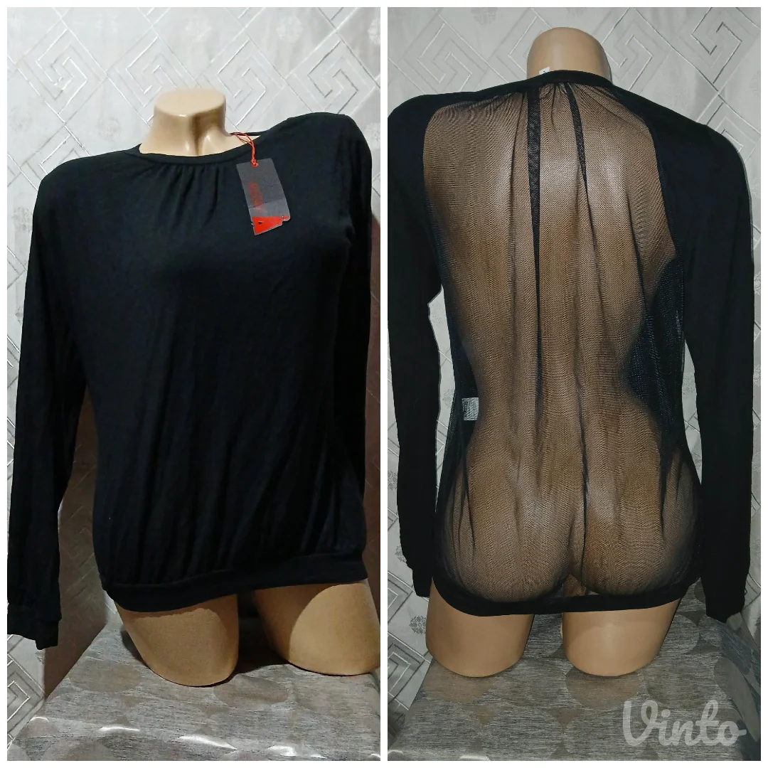 Crna bluza M/L Nekoriscena