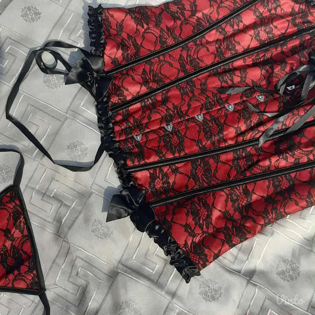 Goth Vamp Korset L/XL Novo