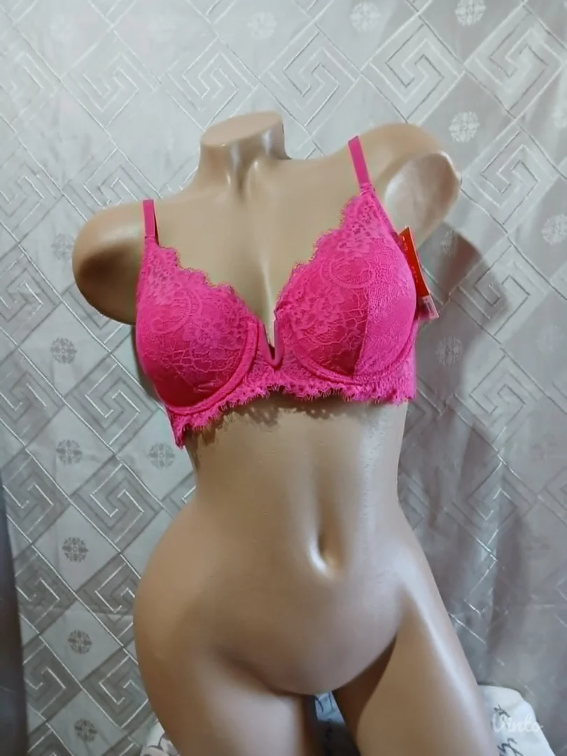 Roze Cipkasti brus 75B Novo sa ett.