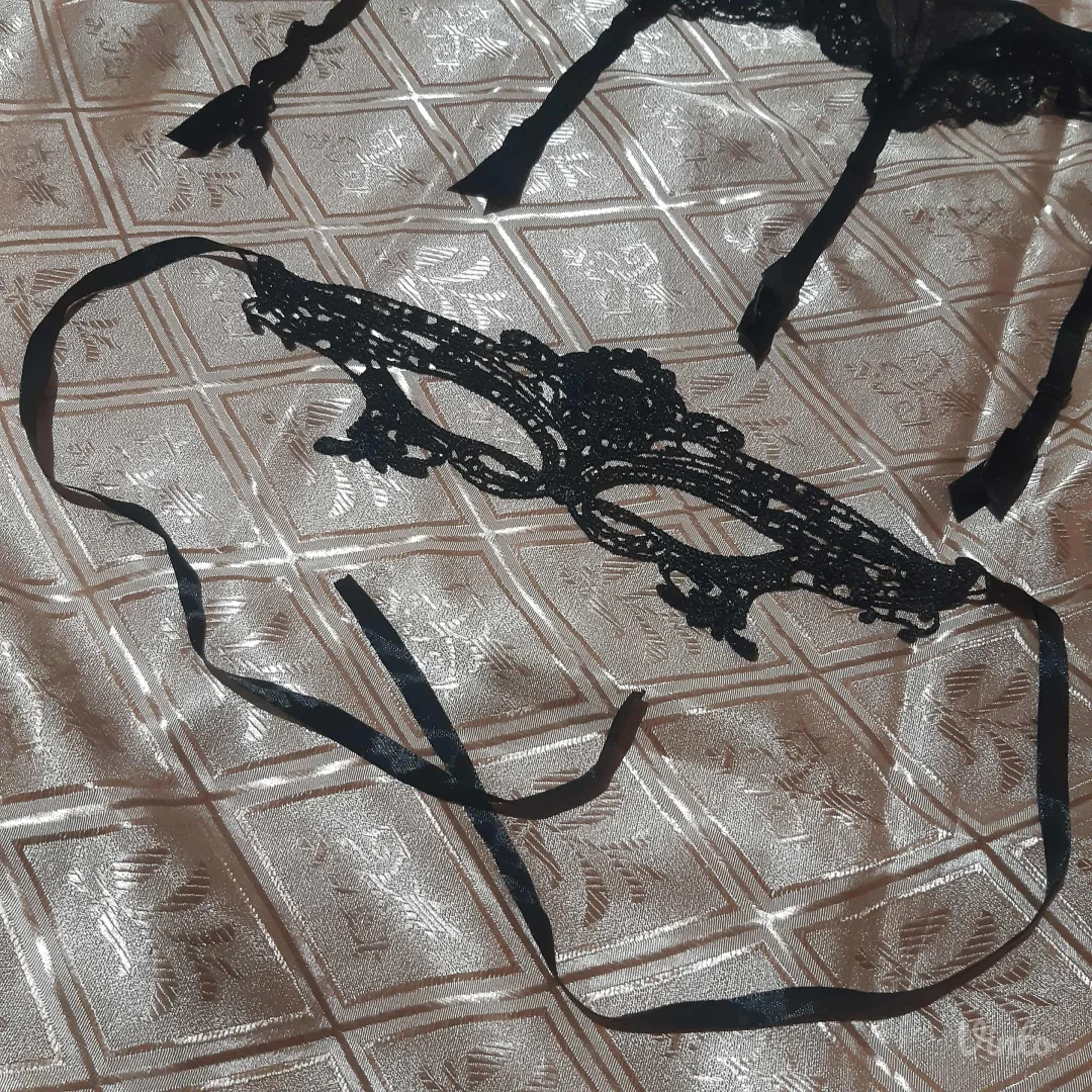 Sexy Halteri + Maska S/M