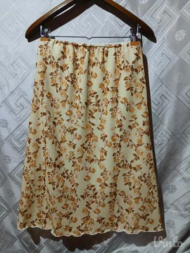 Retro suknja ruze print S