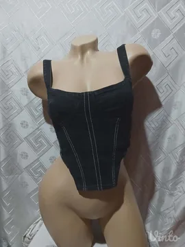 Zara teksas Top XS