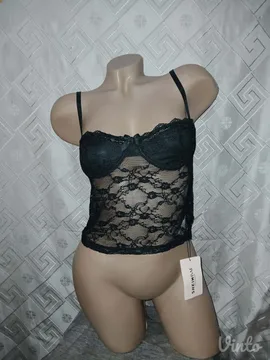Shein čipkasti top Novo sa ett. S