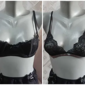 Dva Sexy crna brusa S