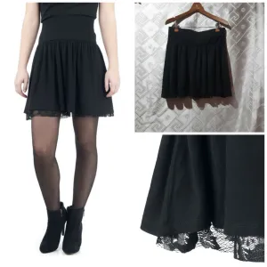 Gothic crna suknja Rotterdamned L