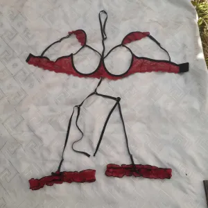 Čipkasti Sexy Veš Plus Size 3XL