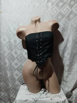 Goth Crni top XS