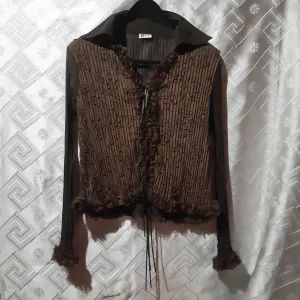 Braon Retro kosulja L/XL