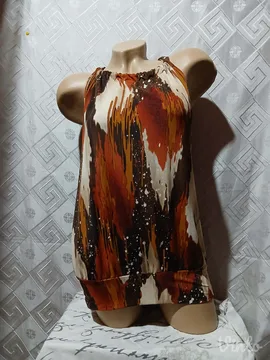 Retro sarena bluza M