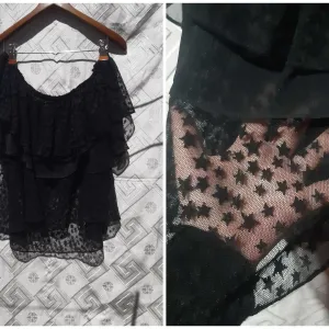 Zara basic leprsava bluza til/zvezdice L