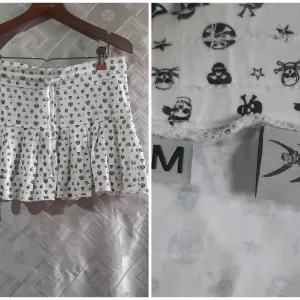 Punk/Goth Skull mini suknja M