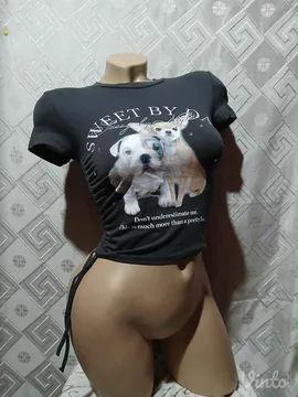 Bershka crop top XS