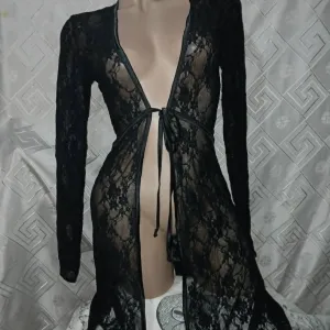 Cipkasti Crni ogrtac M/L