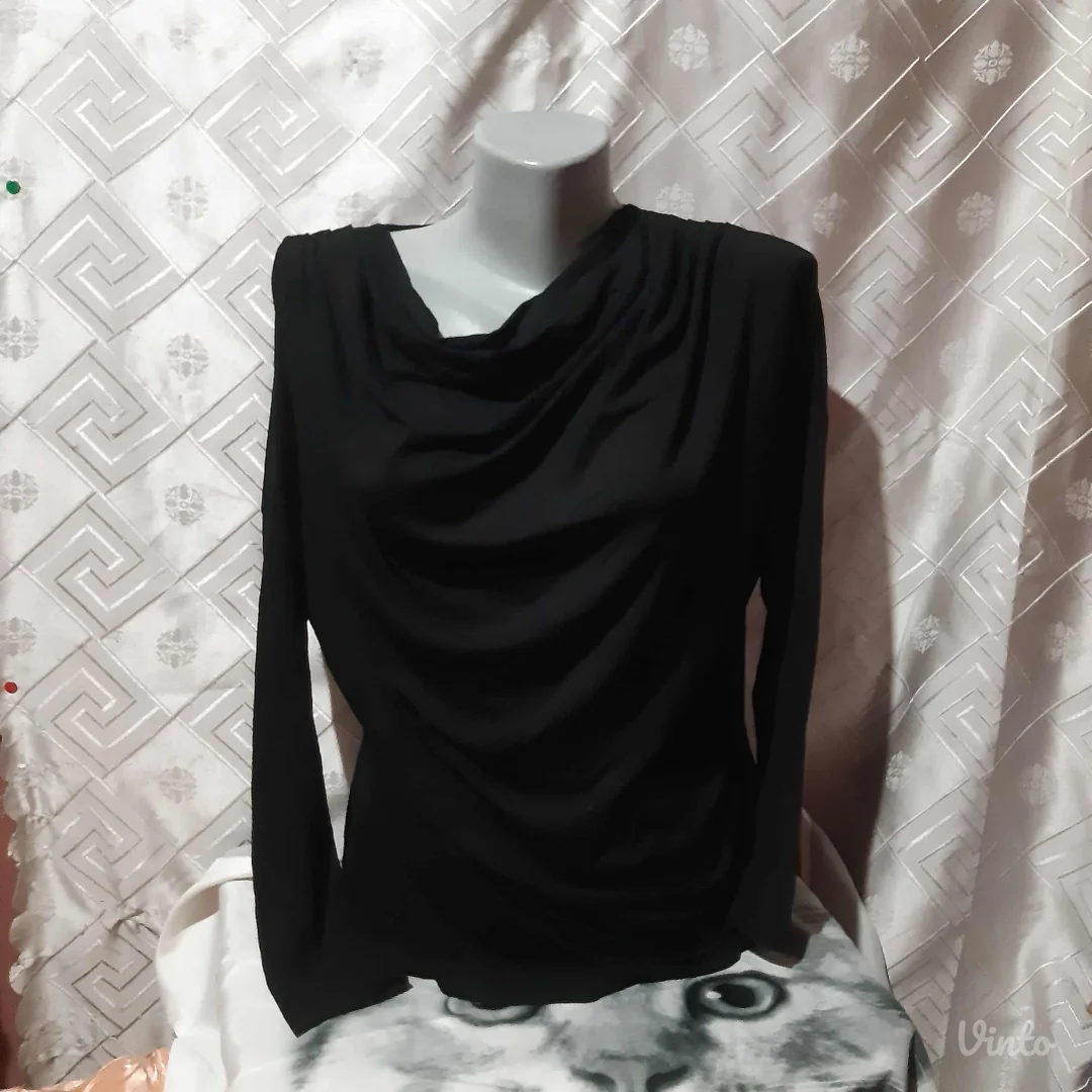 Crna bluza Pro piu Grande Viskoza/Elastin M/L