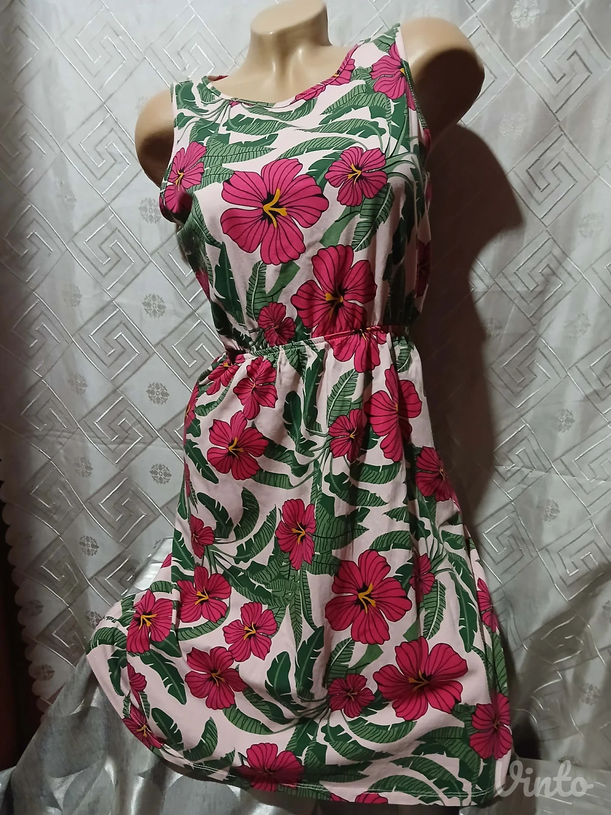Esmara floral haljina Pamuk/elastin M