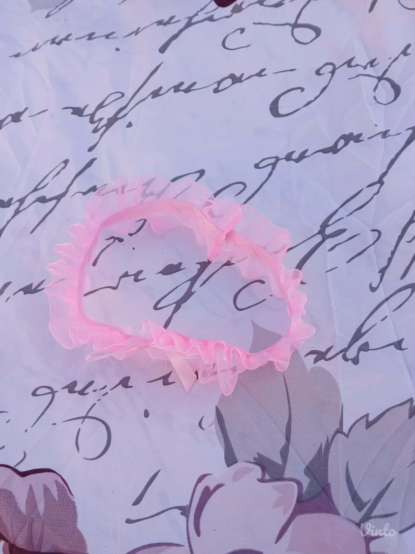 Roze podvezica One Size