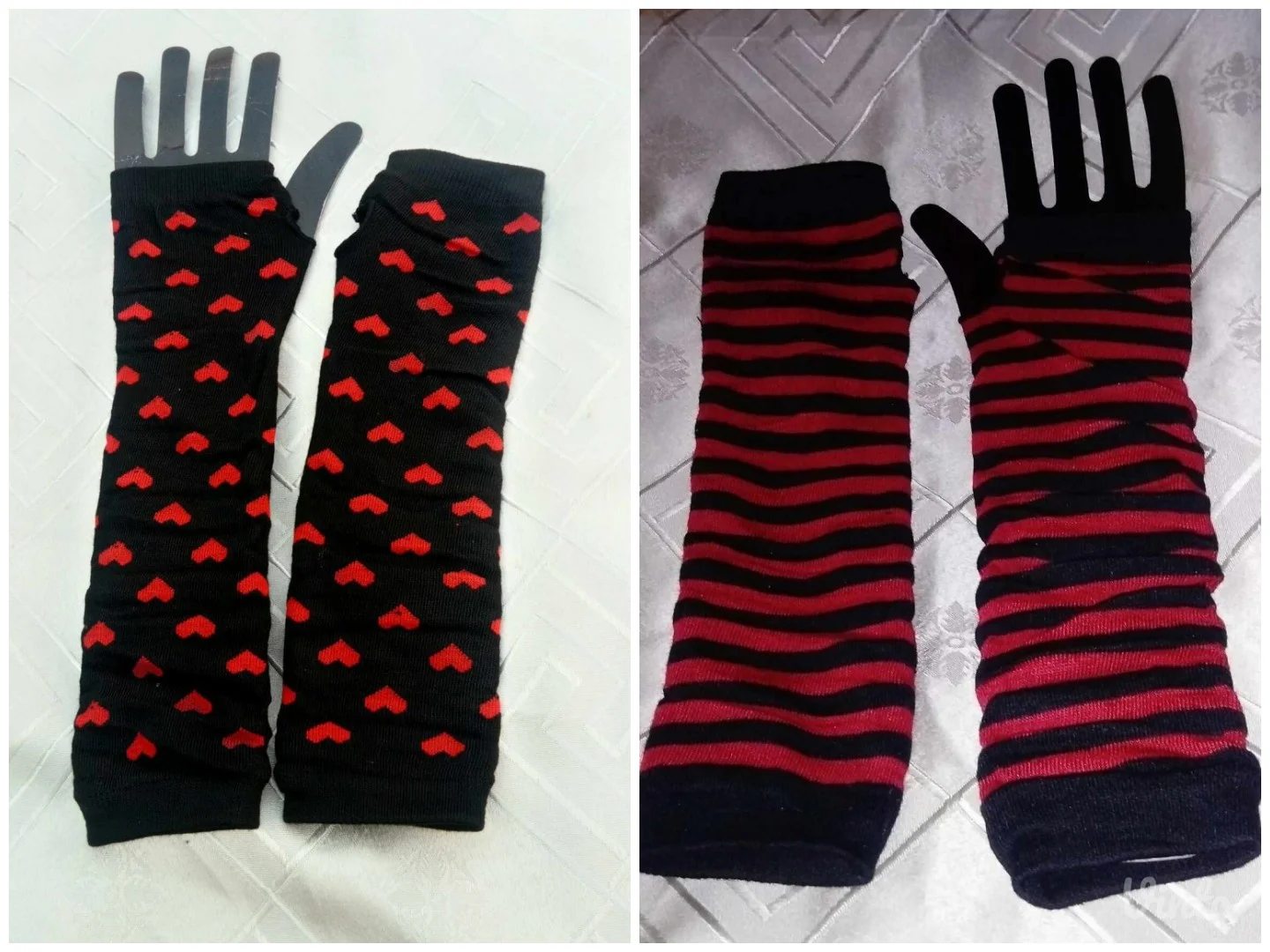 Dva para Rukavica bez prstiju Nekorisceno