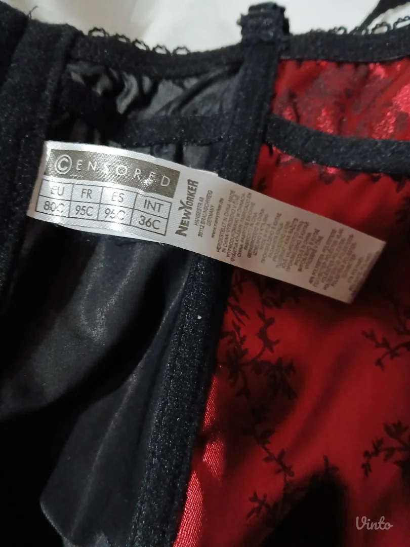 Censored Sexy Korset ves sa halterima 80C