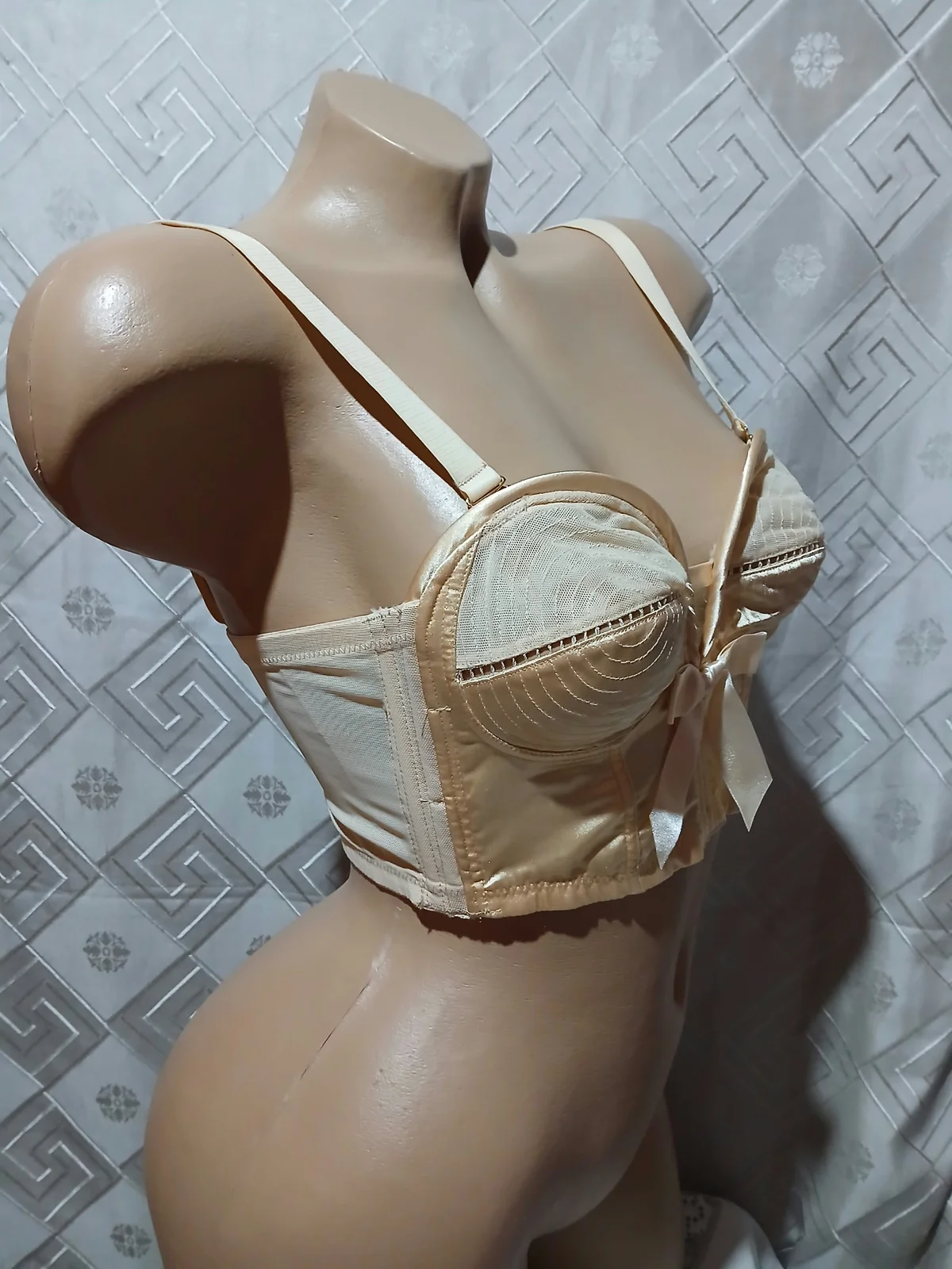 Bettie Page Vintage Style Overwire Bra 75A