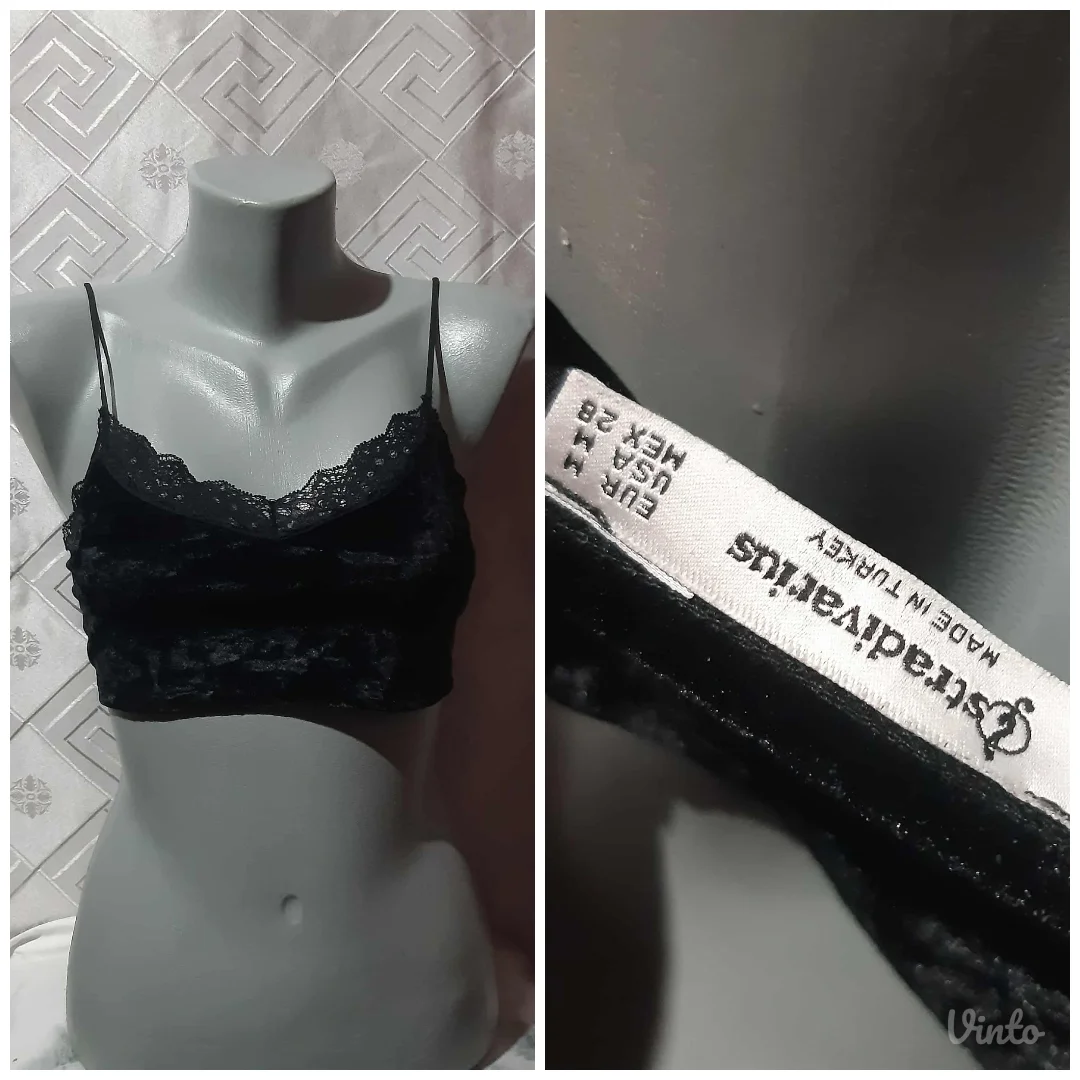 Kratka plisana majica S/M